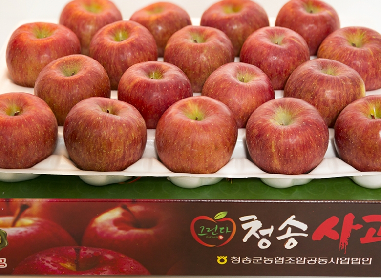 그린다 청송사과 부사 4kg (13내)
